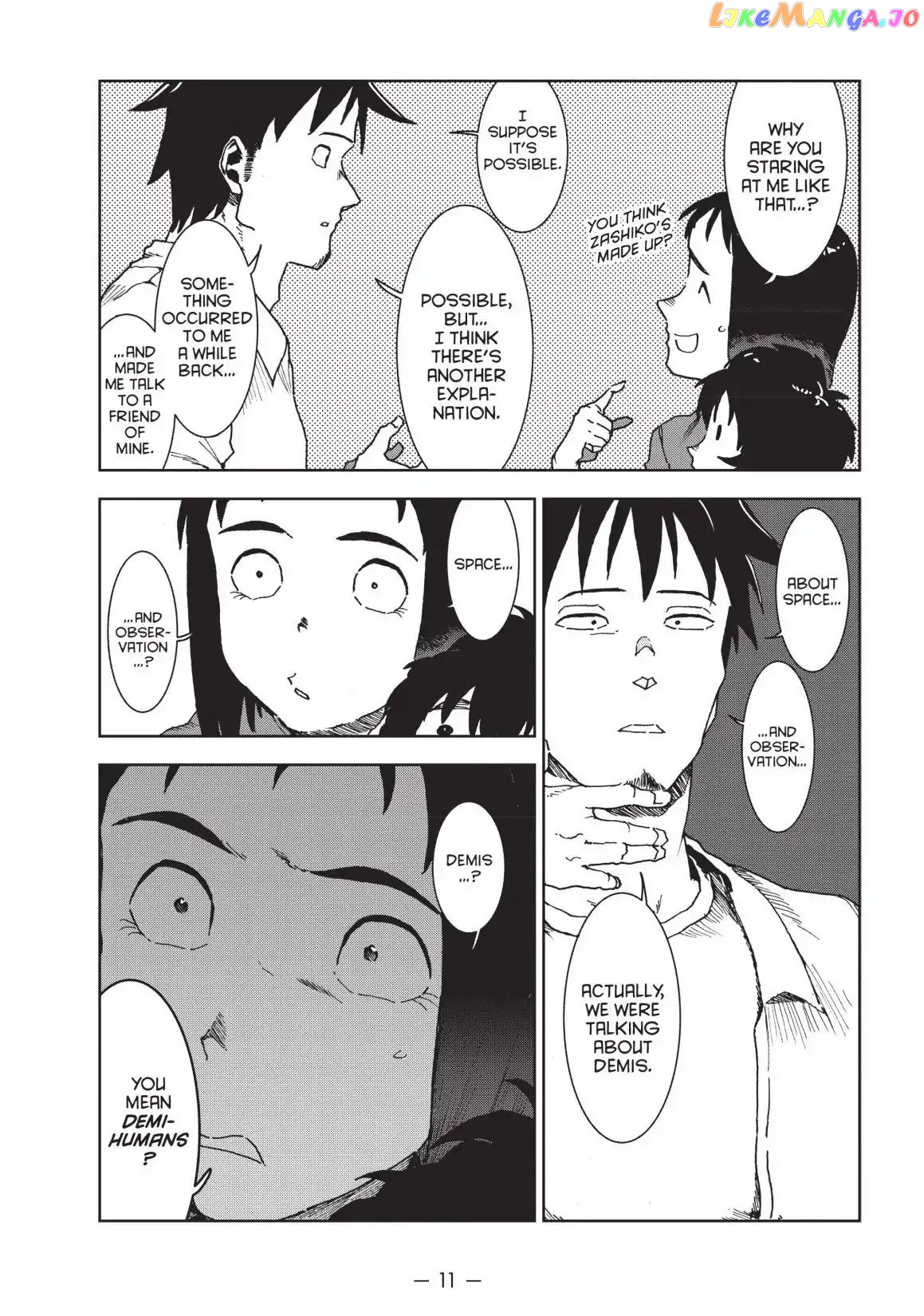 Ajin-Chan Wa Kataritai chapter 38 - page 13