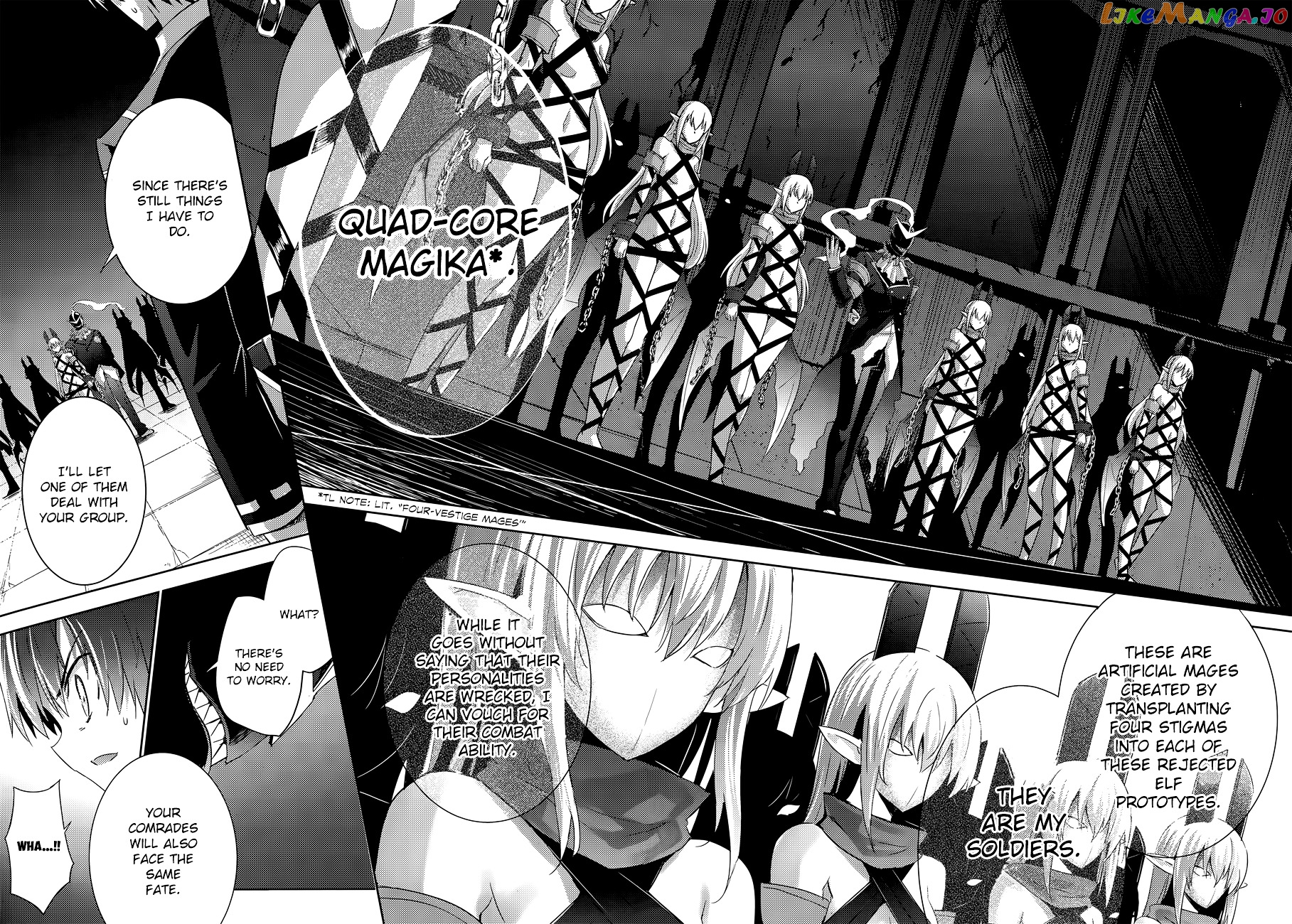 Magika No Kenshi To Shoukan Maou chapter 33 - page 10