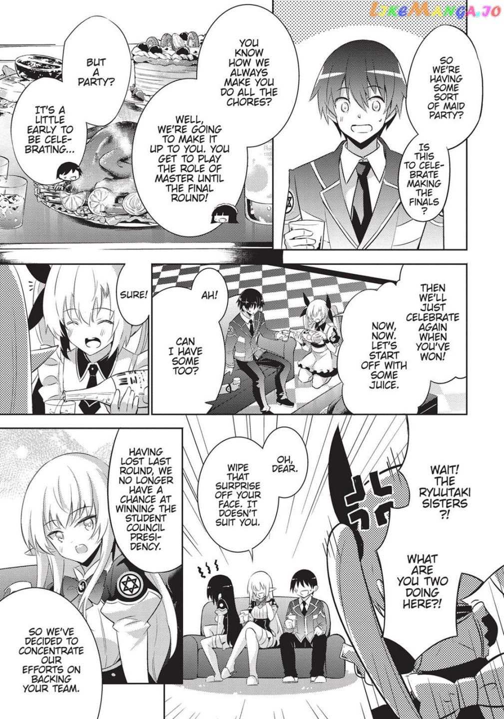 Magika No Kenshi To Shoukan Maou chapter 56 - page 6