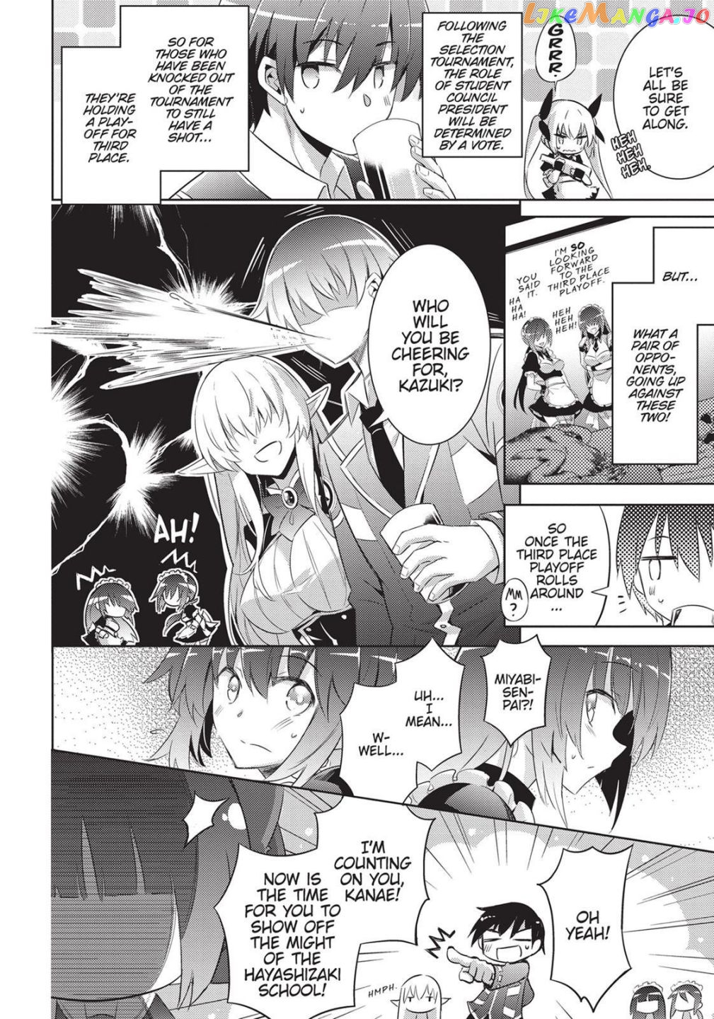 Magika No Kenshi To Shoukan Maou chapter 56 - page 7