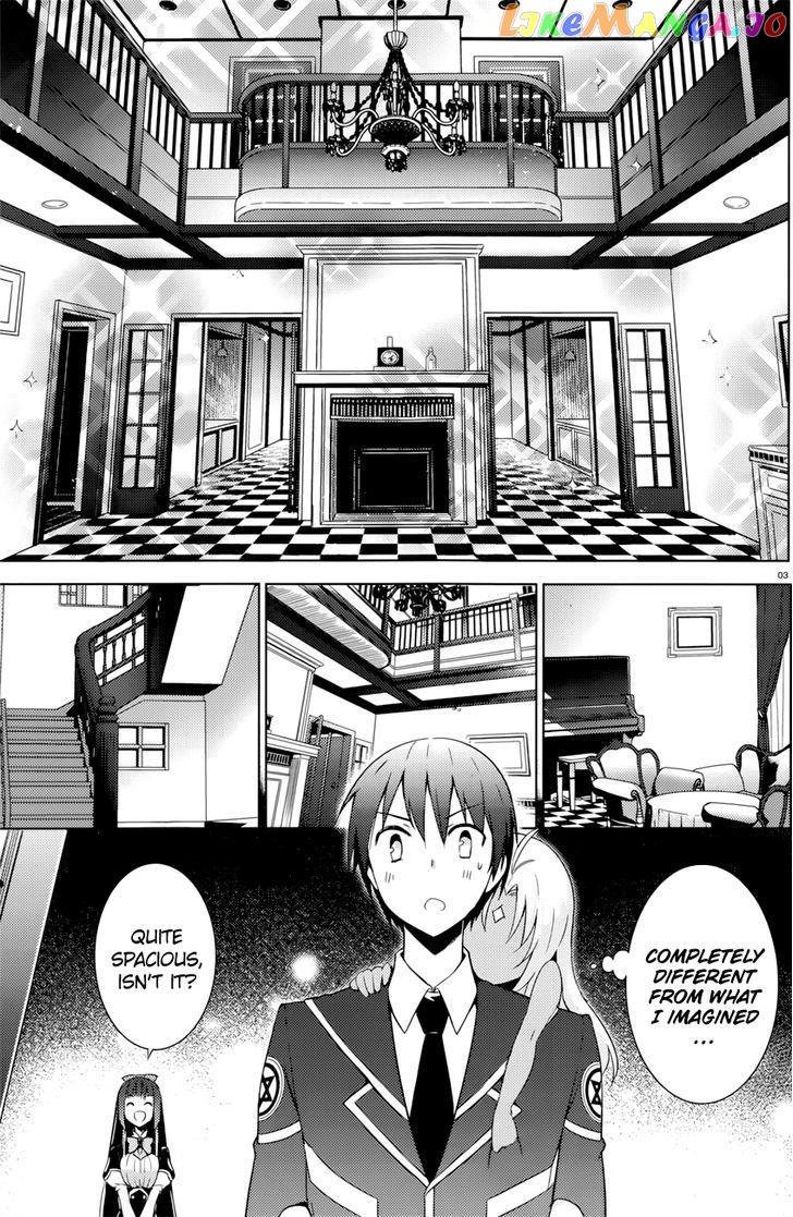 Magika No Kenshi To Shoukan Maou chapter 4 - page 5
