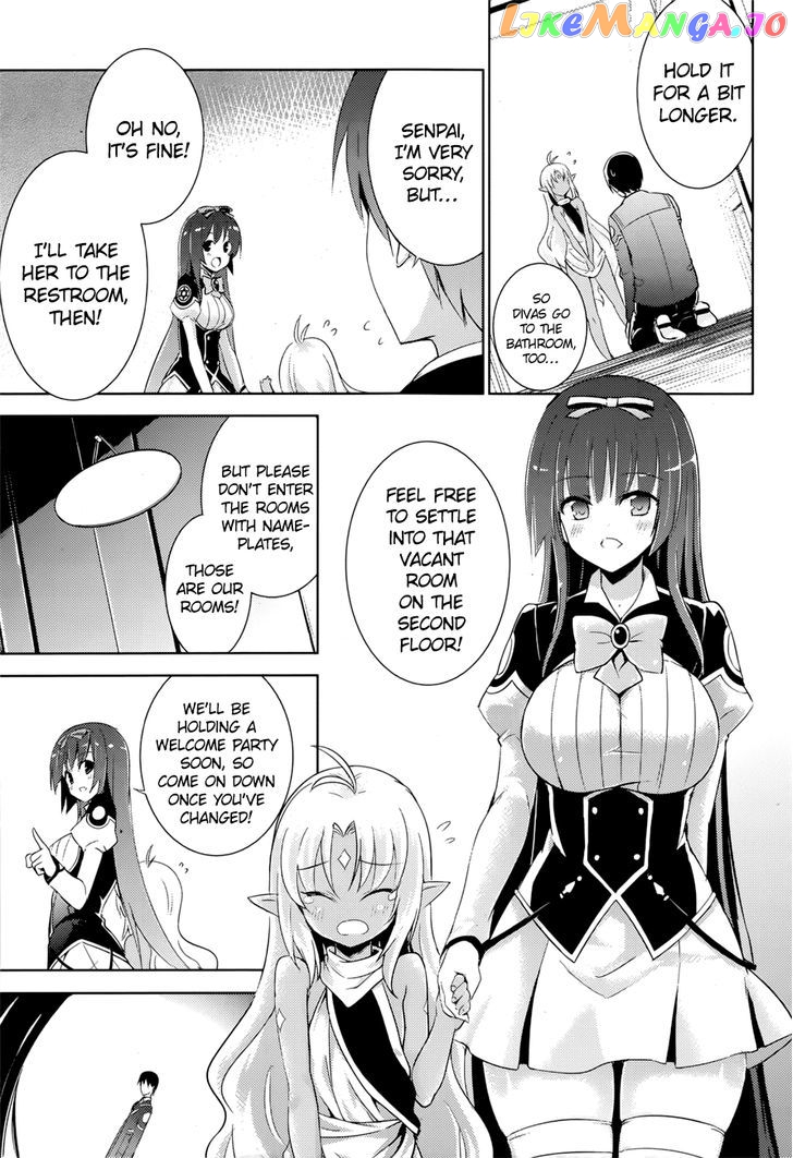 Magika No Kenshi To Shoukan Maou chapter 4 - page 7
