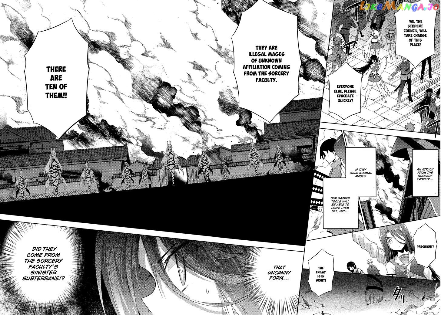 Magika No Kenshi To Shoukan Maou chapter 35 - page 4