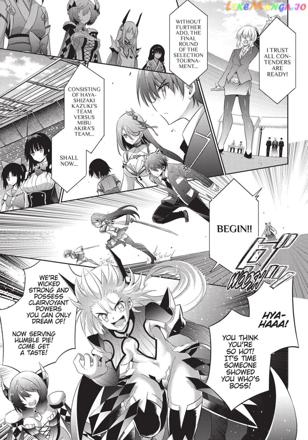 Magika No Kenshi To Shoukan Maou chapter 57 - page 11