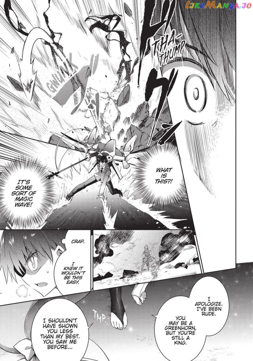 Magika No Kenshi To Shoukan Maou chapter 57 - page 27