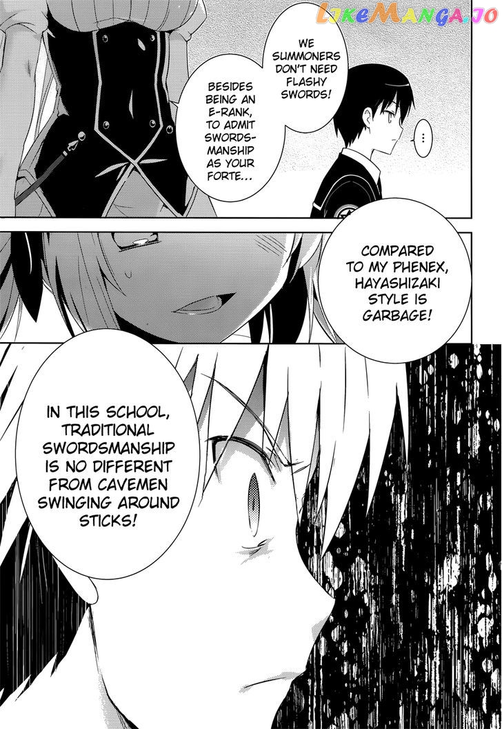 Magika No Kenshi To Shoukan Maou chapter 5 - page 33