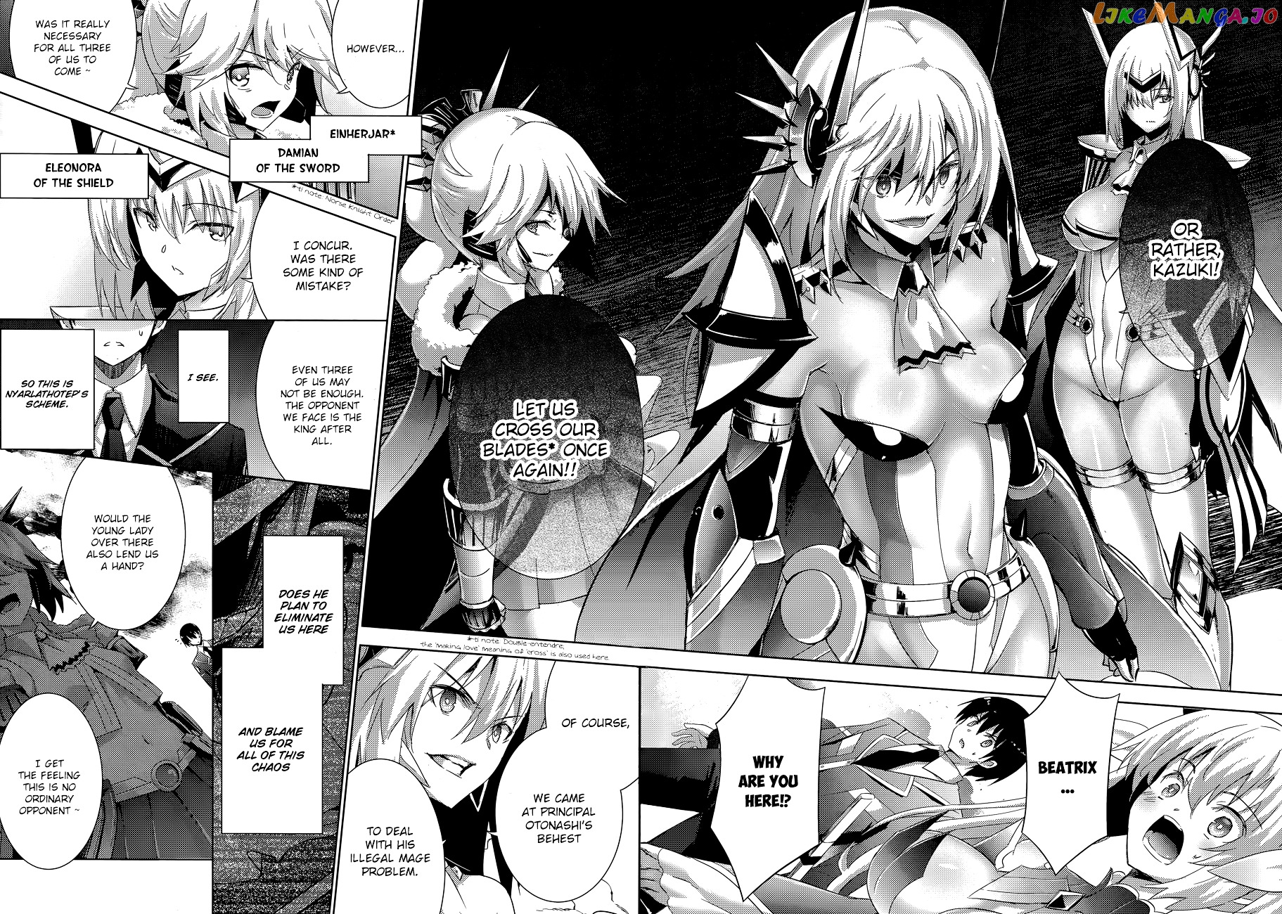 Magika No Kenshi To Shoukan Maou chapter 36 - page 5