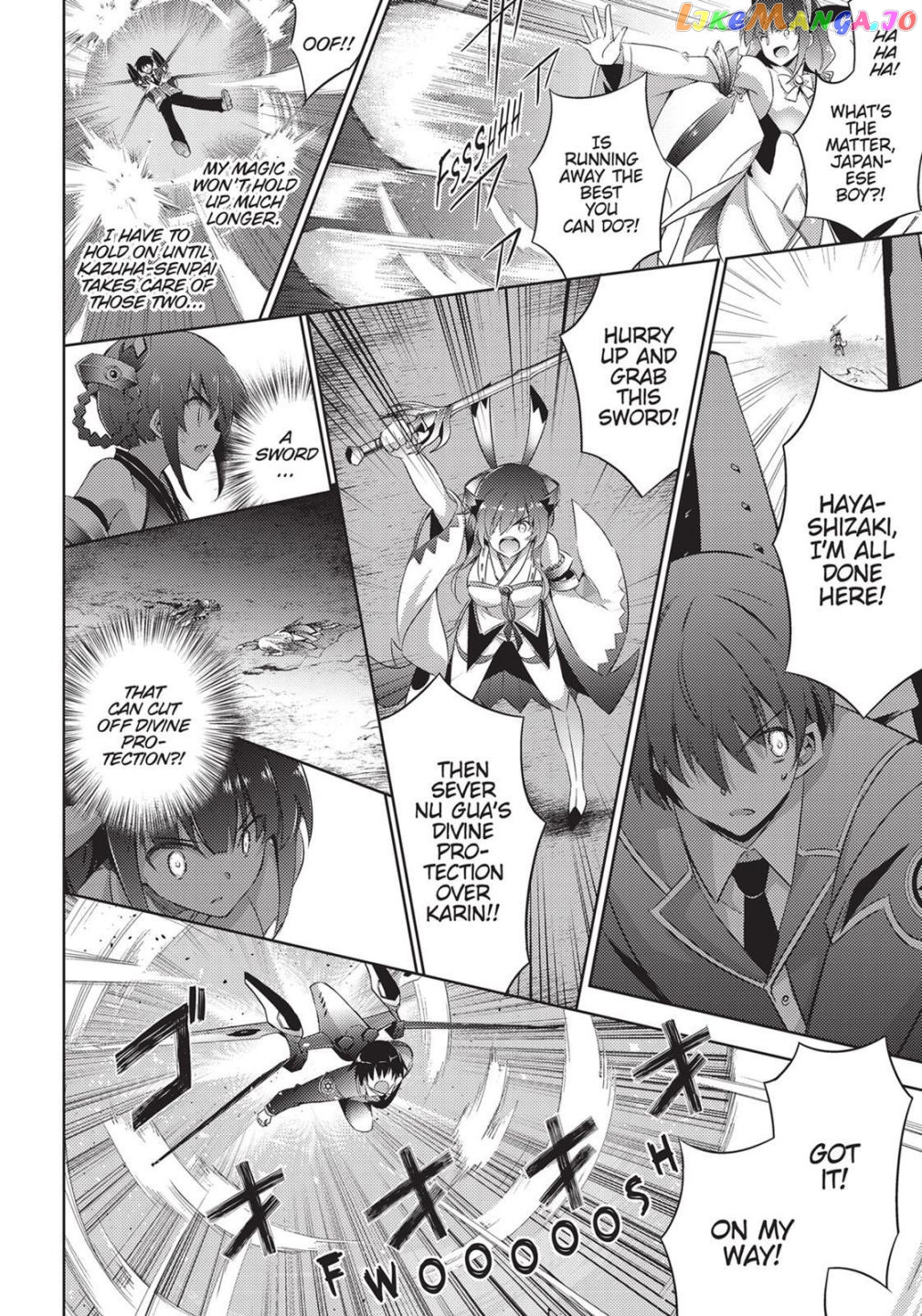 Magika No Kenshi To Shoukan Maou chapter 58 - page 16