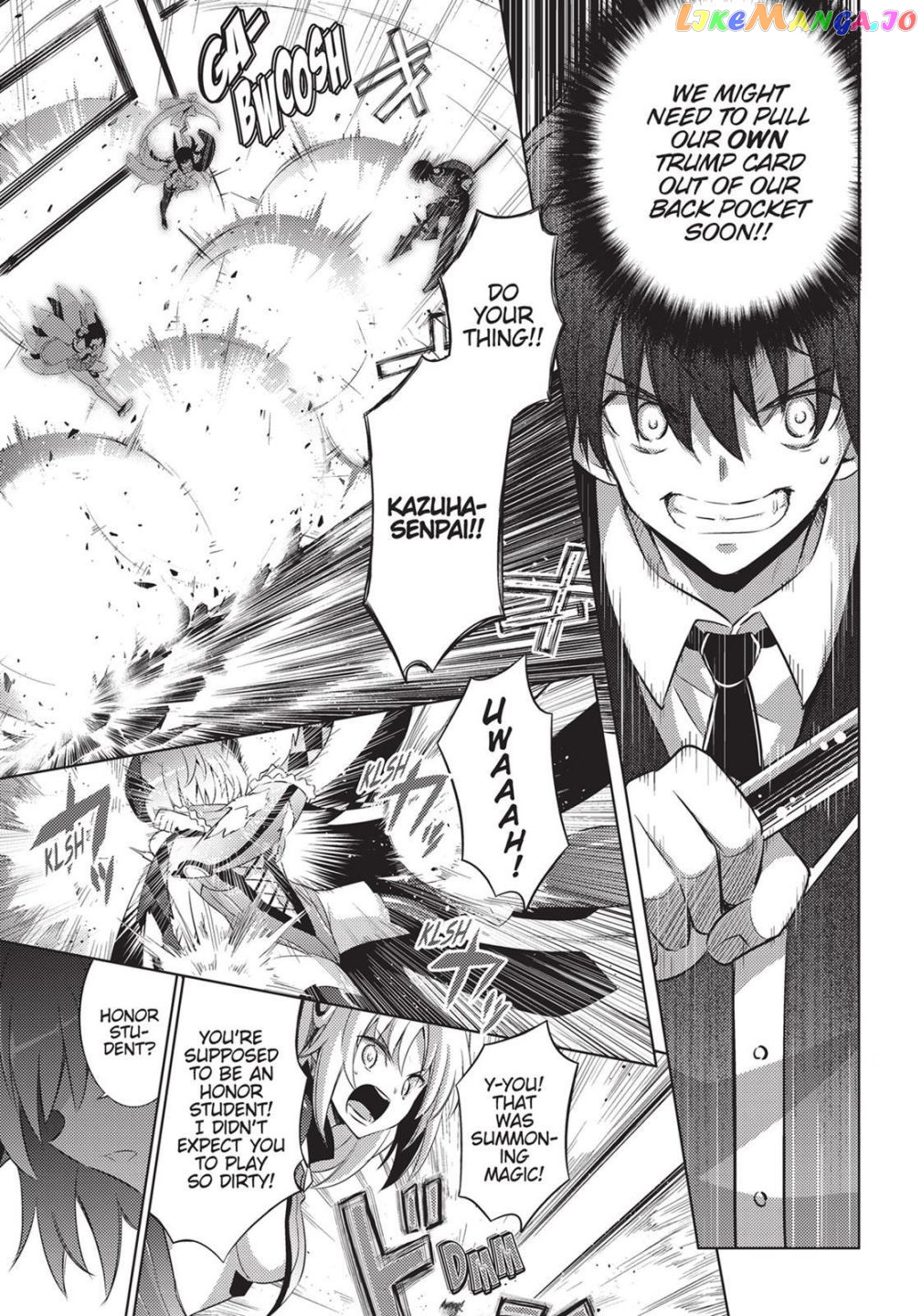 Magika No Kenshi To Shoukan Maou chapter 58 - page 6