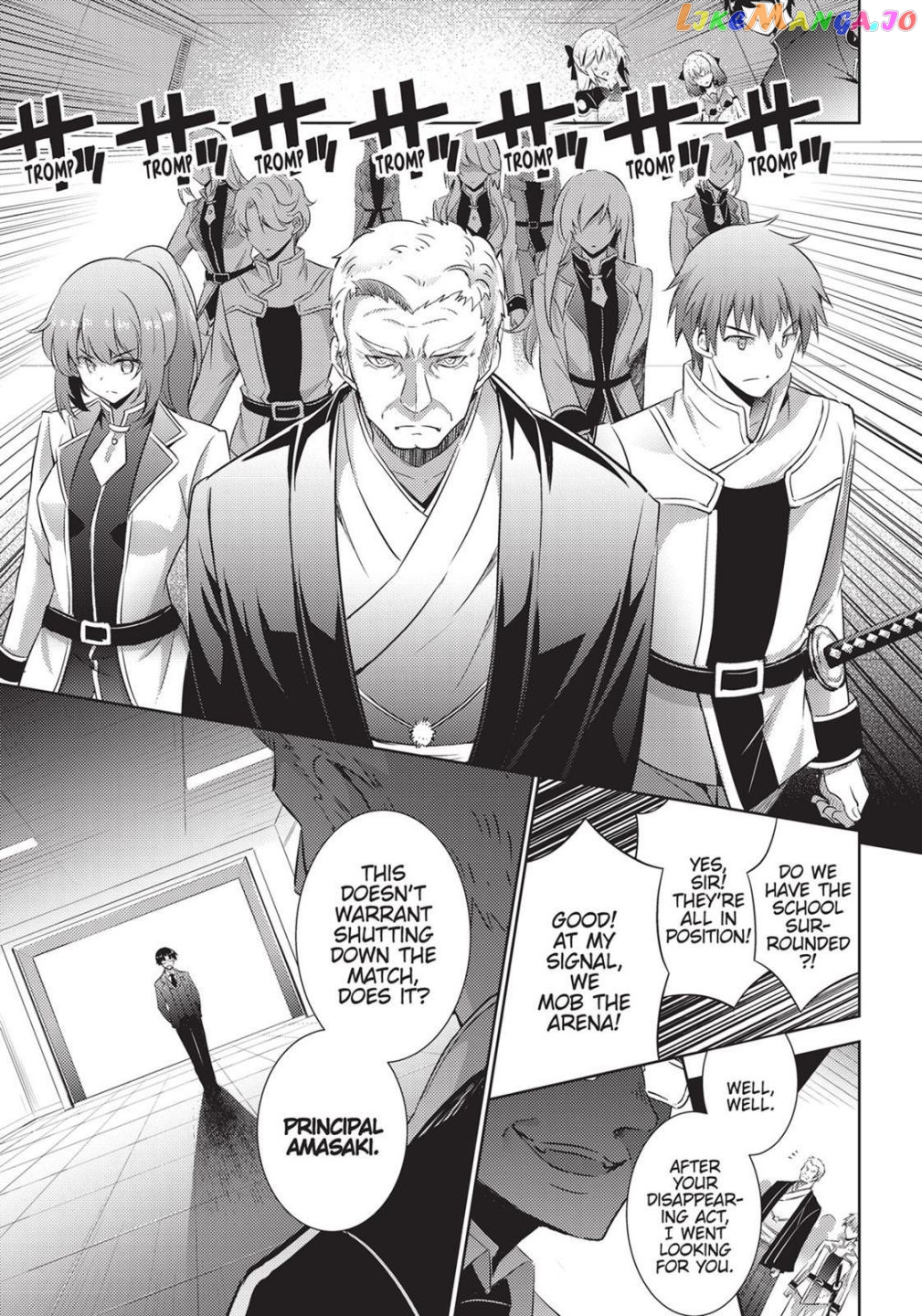Magika No Kenshi To Shoukan Maou chapter 58 - page 8