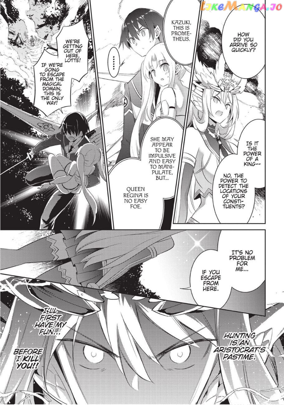 Magika No Kenshi To Shoukan Maou chapter 82 - page 1