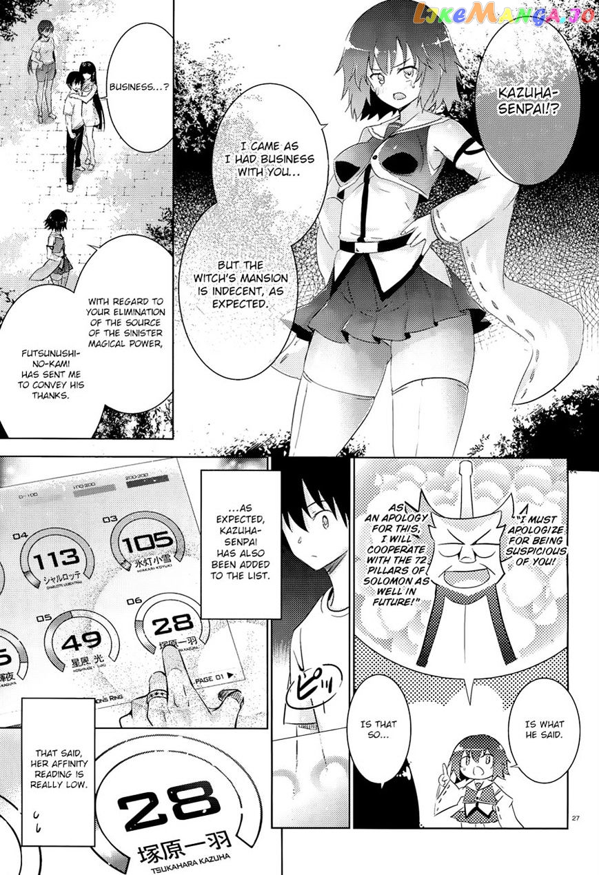 Magika No Kenshi To Shoukan Maou chapter 38 - page 28