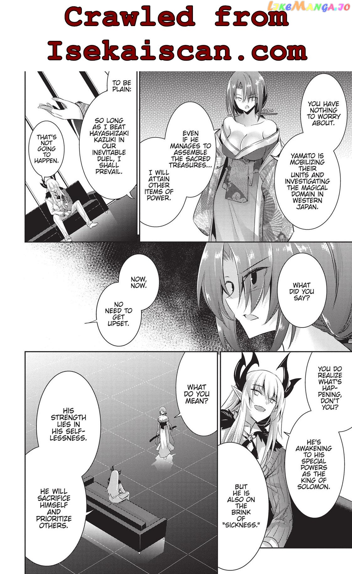 Magika No Kenshi To Shoukan Maou chapter 83 - page 8