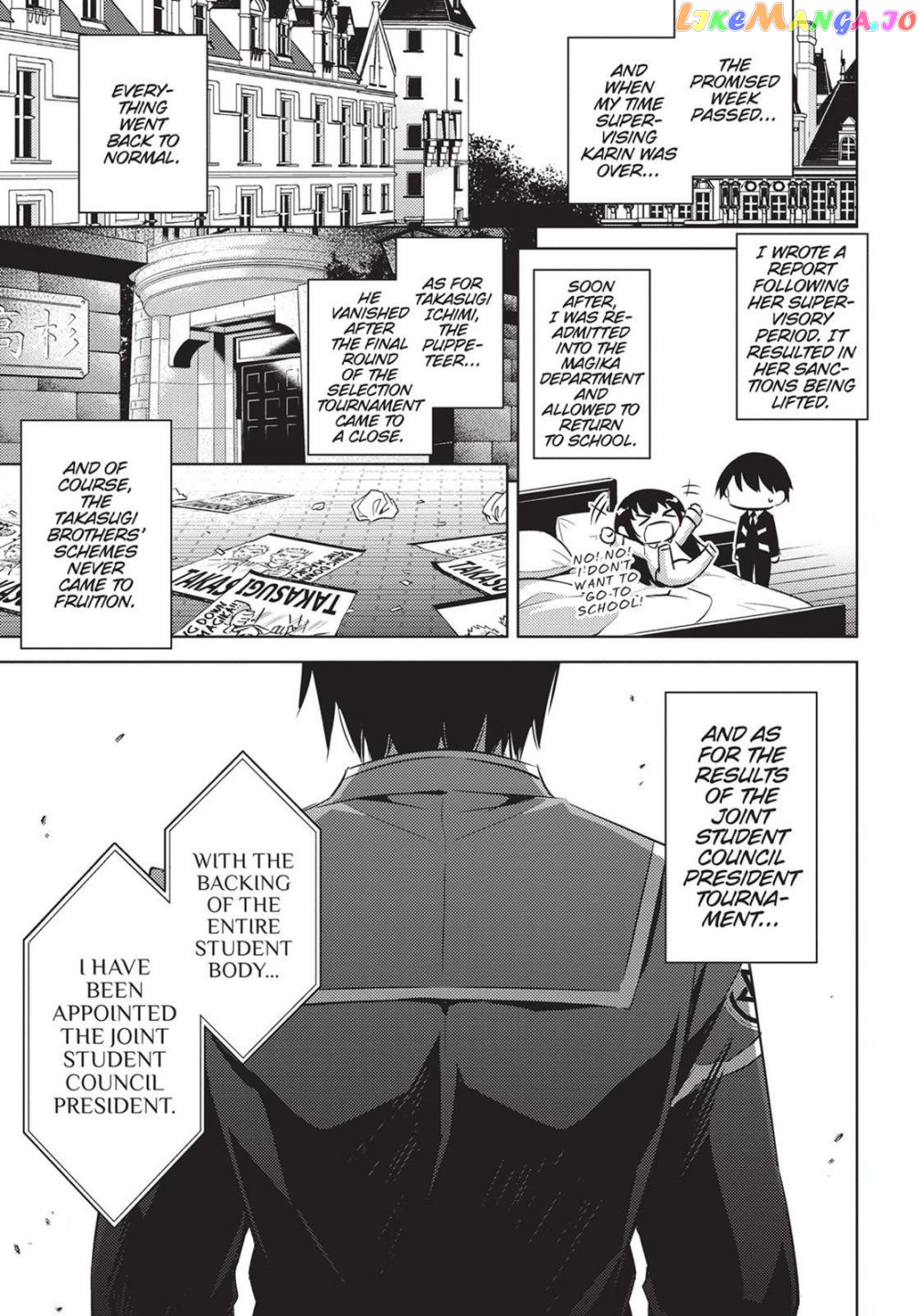 Magika No Kenshi To Shoukan Maou chapter 61 - page 19