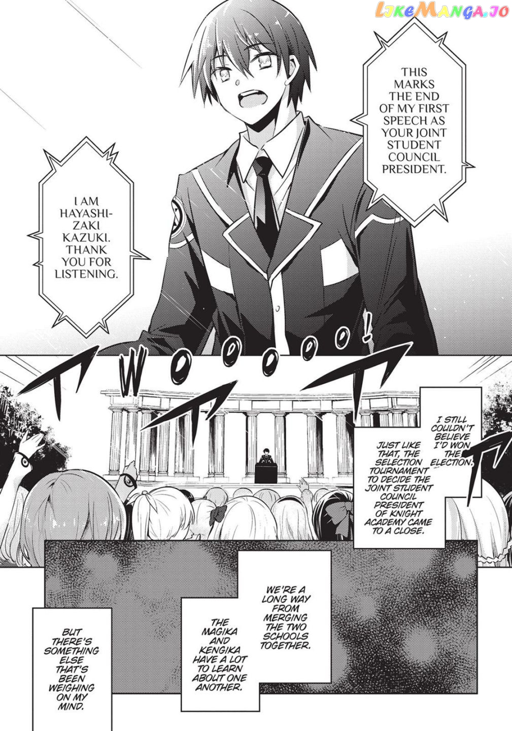 Magika No Kenshi To Shoukan Maou chapter 61 - page 20