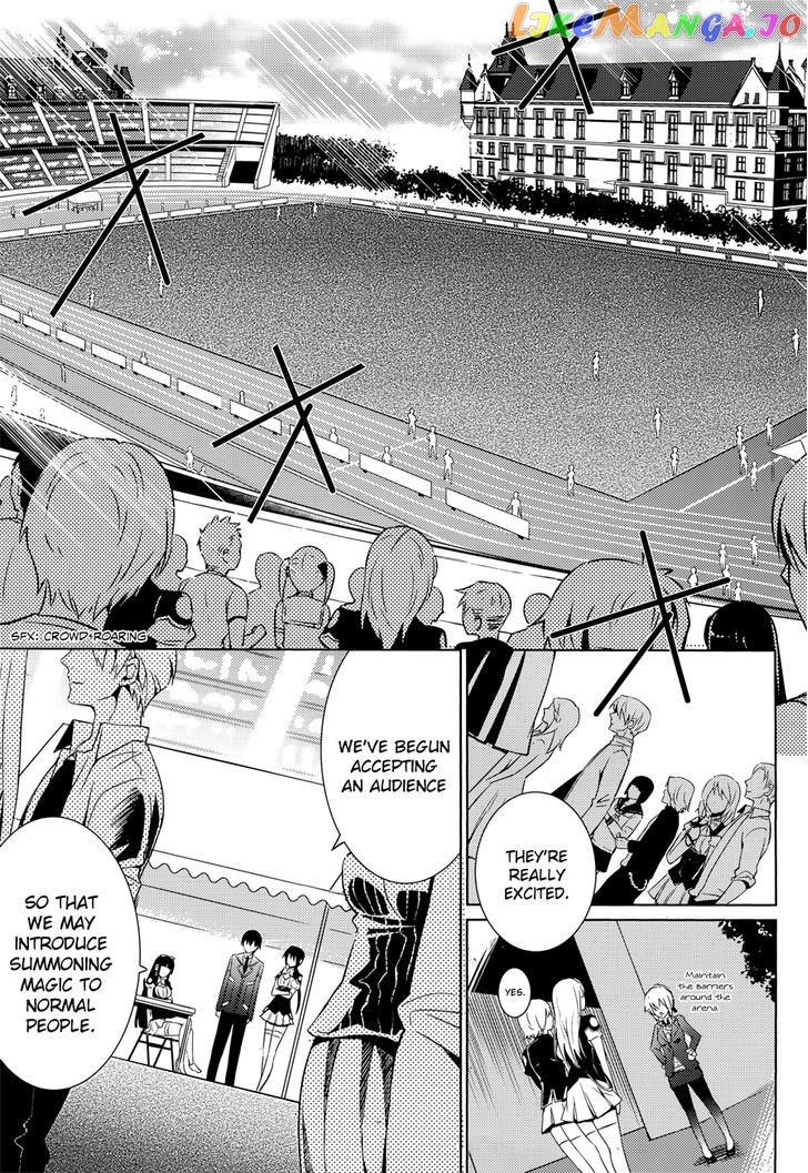 Magika No Kenshi To Shoukan Maou chapter 11 - page 5