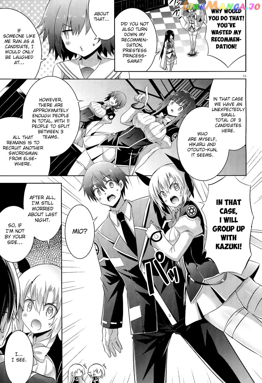 Magika No Kenshi To Shoukan Maou chapter 42 - page 14