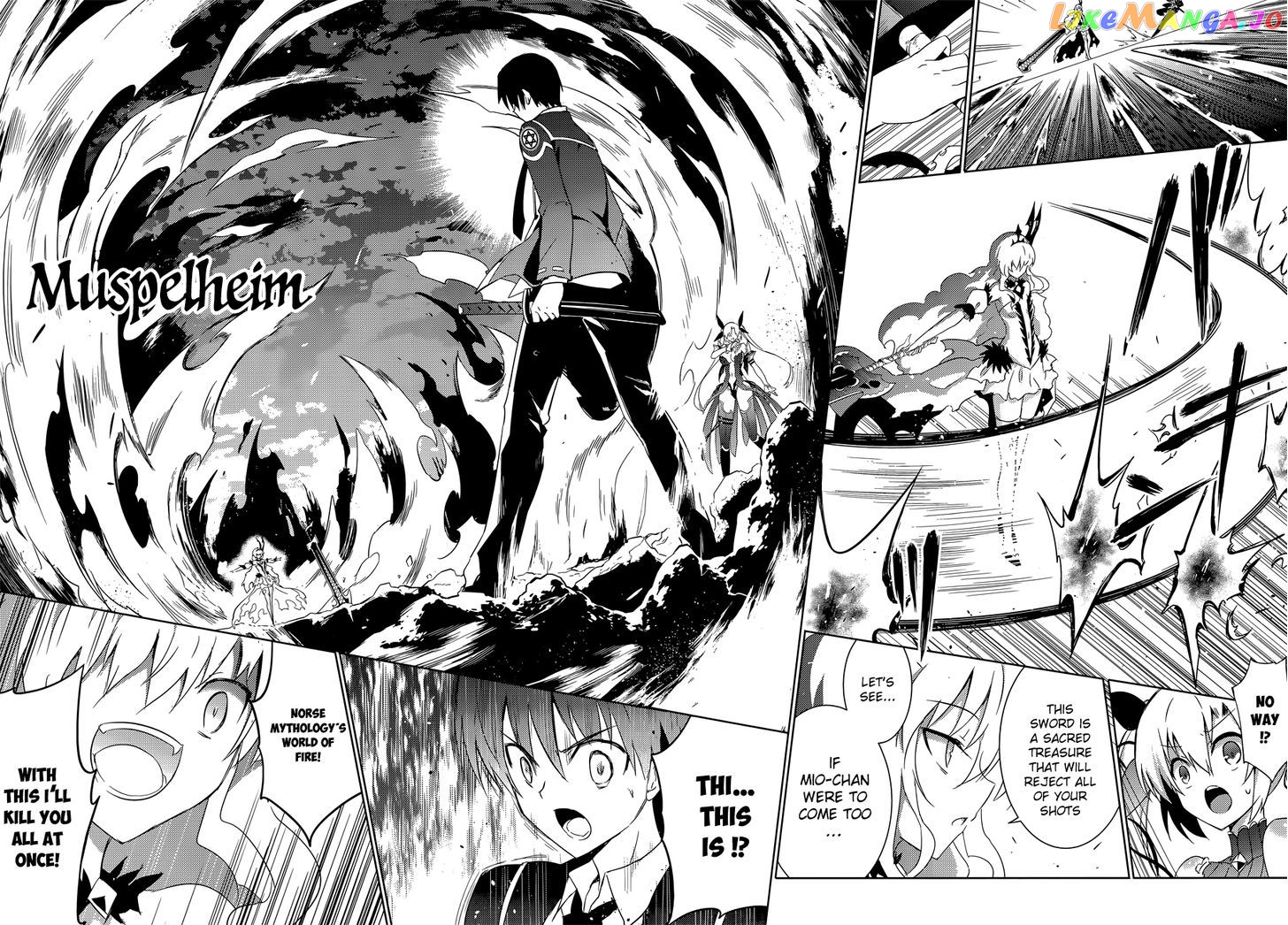 Magika No Kenshi To Shoukan Maou chapter 13 - page 12