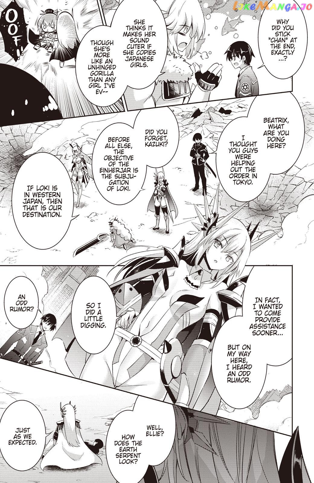 Magika No Kenshi To Shoukan Maou chapter 66 - page 11