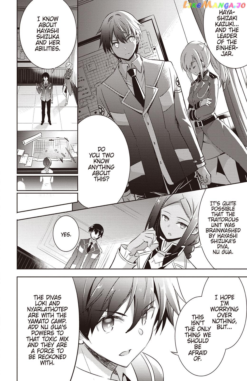 Magika No Kenshi To Shoukan Maou chapter 66 - page 16