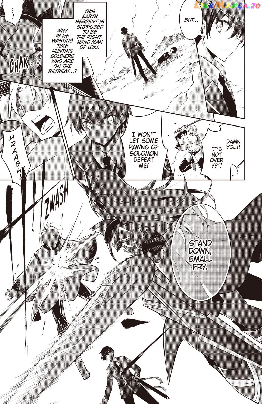 Magika No Kenshi To Shoukan Maou chapter 66 - page 9