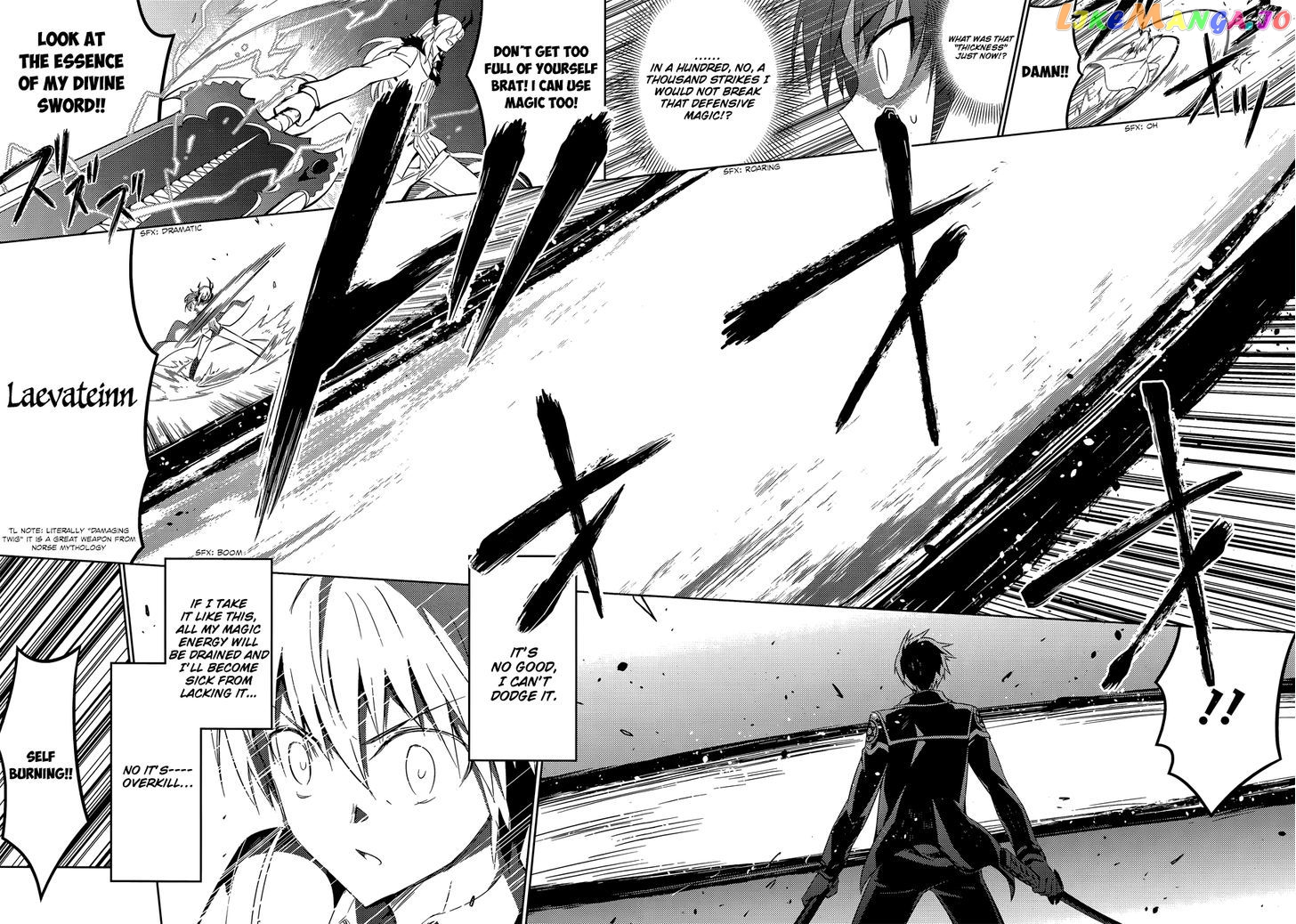 Magika No Kenshi To Shoukan Maou chapter 14 - page 13