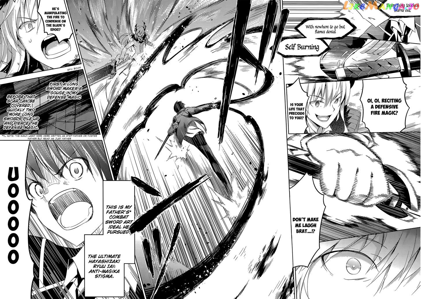 Magika No Kenshi To Shoukan Maou chapter 14 - page 17