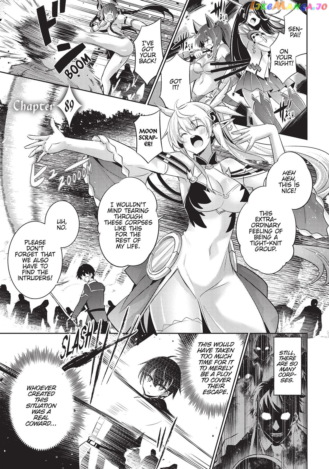 Magika No Kenshi To Shoukan Maou chapter 89 - page 1