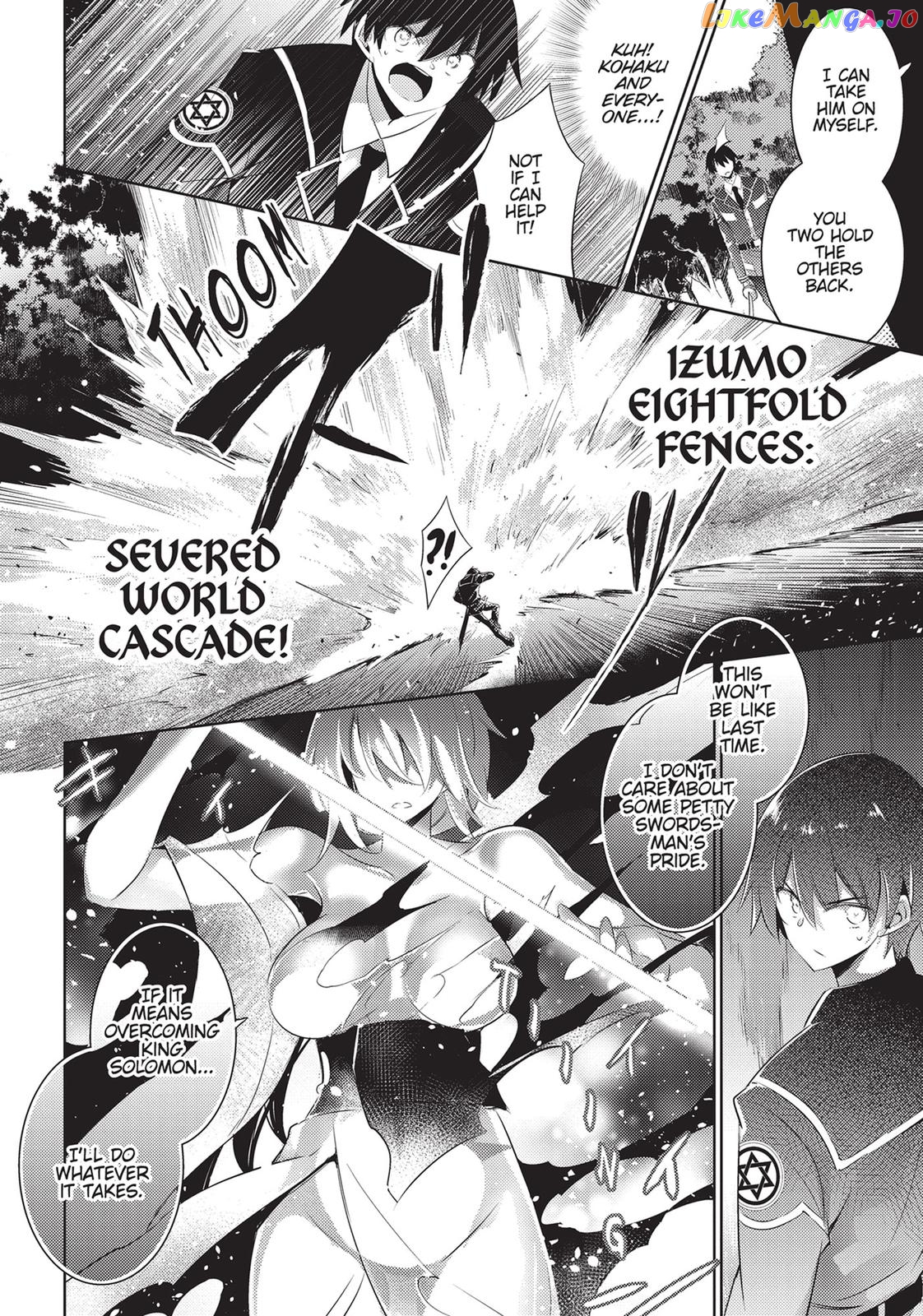 Magika No Kenshi To Shoukan Maou chapter 89 - page 8