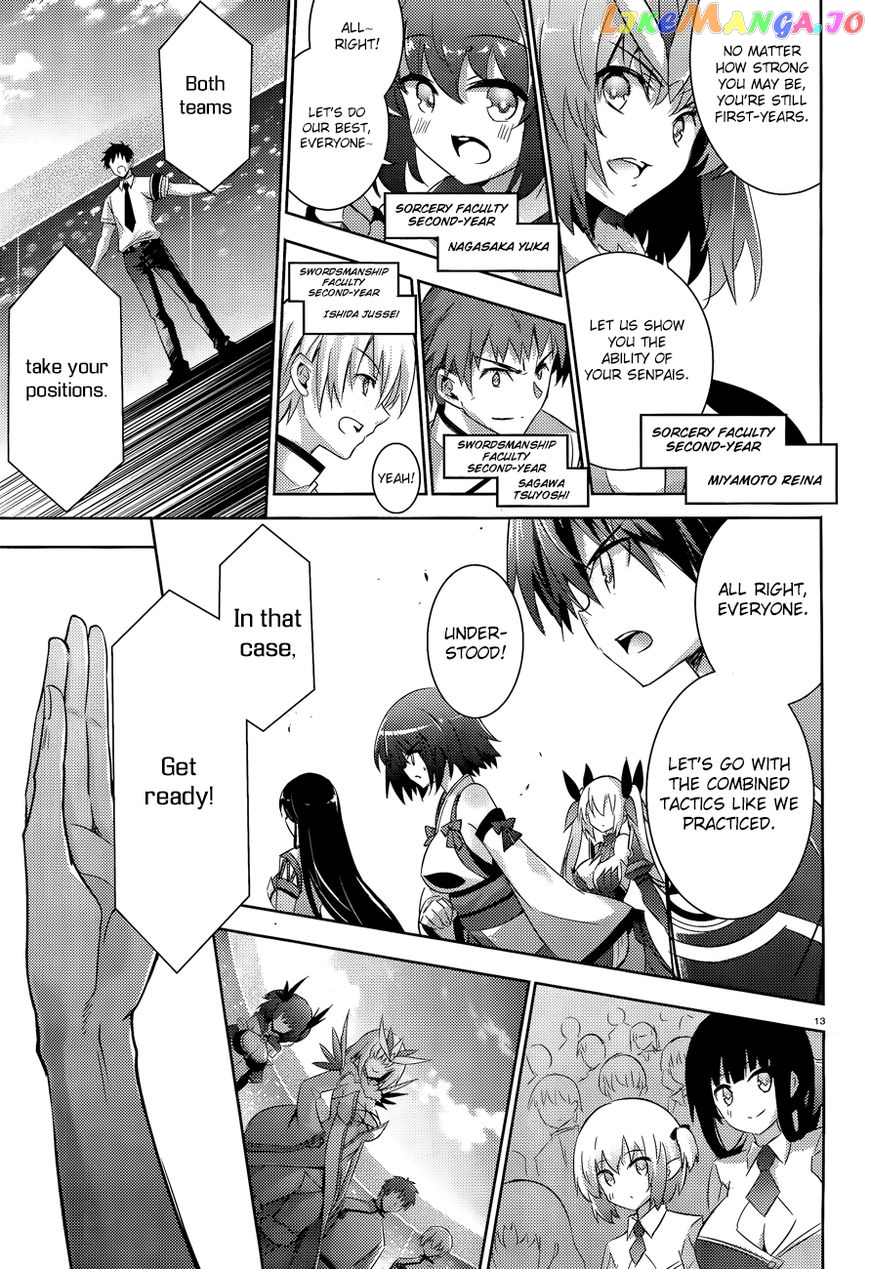 Magika No Kenshi To Shoukan Maou chapter 45 - page 16