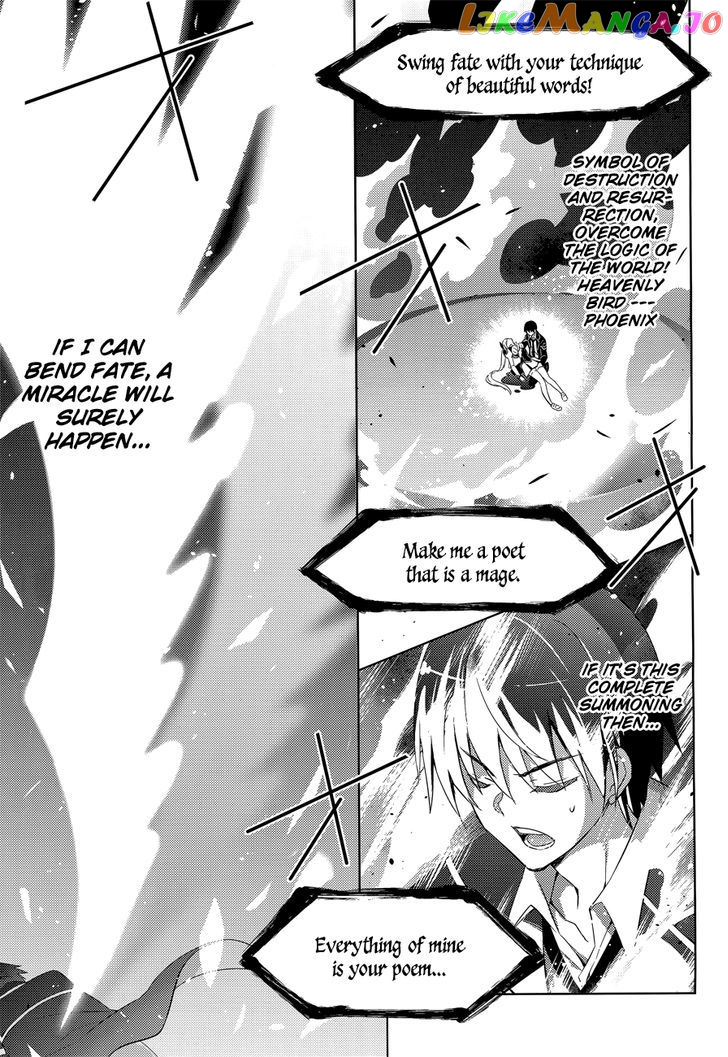 Magika No Kenshi To Shoukan Maou chapter 15 - page 8