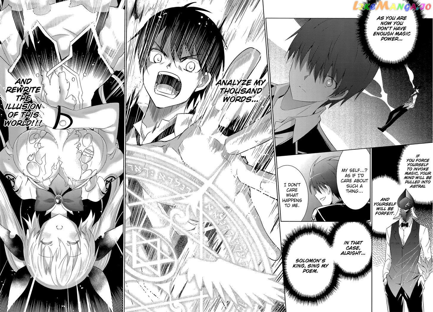 Magika No Kenshi To Shoukan Maou chapter 15 - page 9