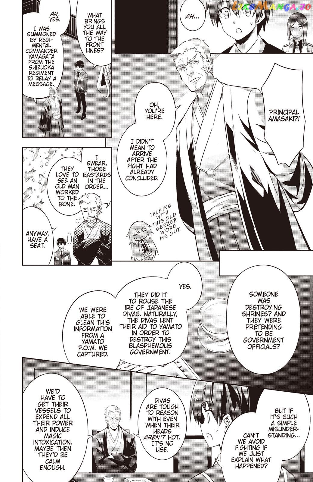 Magika No Kenshi To Shoukan Maou chapter 68 - page 16