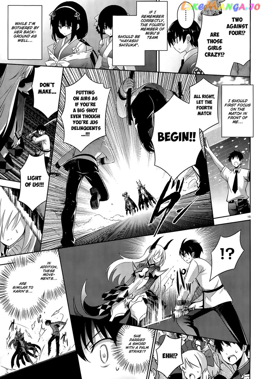 Magika No Kenshi To Shoukan Maou chapter 46 - page 18