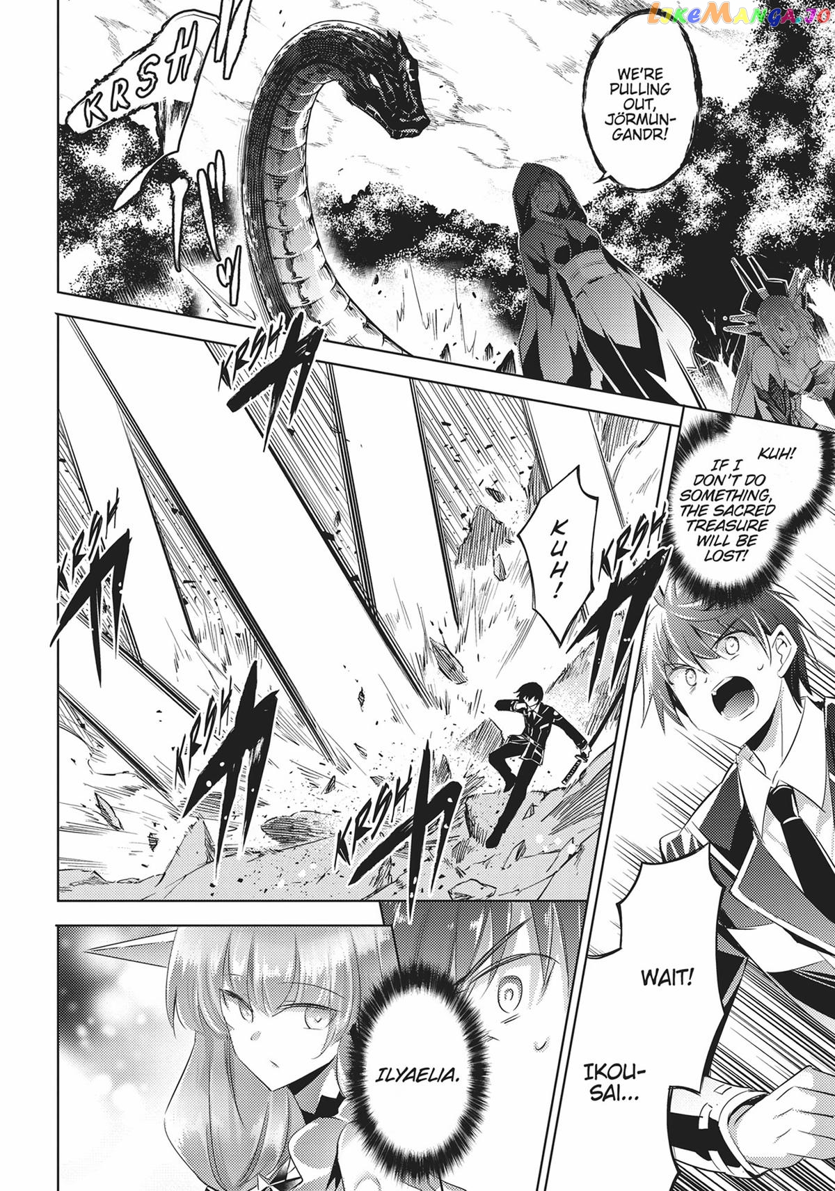 Magika No Kenshi To Shoukan Maou chapter 91 - page 8
