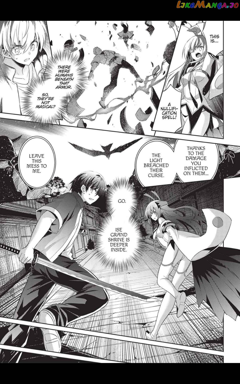 Magika No Kenshi To Shoukan Maou chapter 71 - page 9