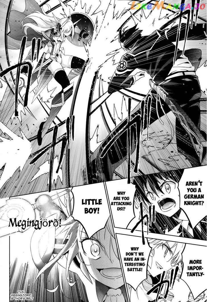 Magika No Kenshi To Shoukan Maou chapter 21 - page 13