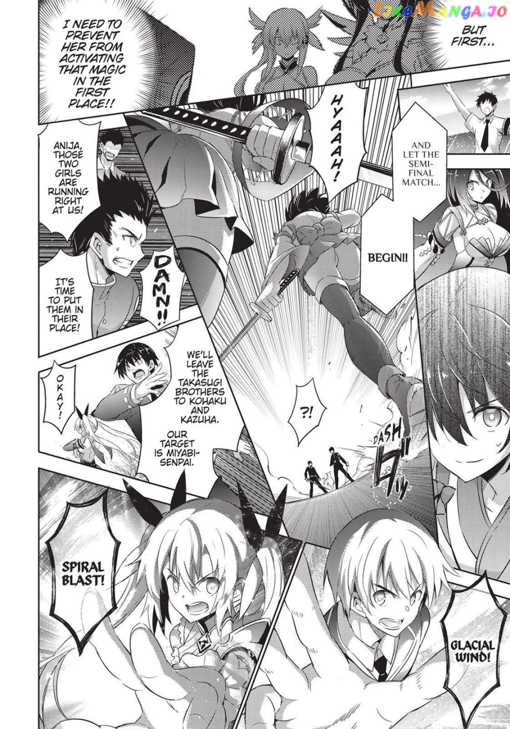 Magika No Kenshi To Shoukan Maou chapter 54 - page 10