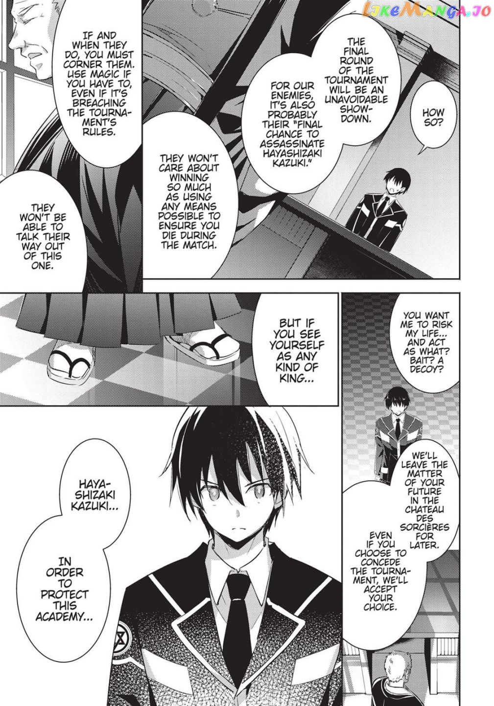 Magika No Kenshi To Shoukan Maou chapter 54 - page 5