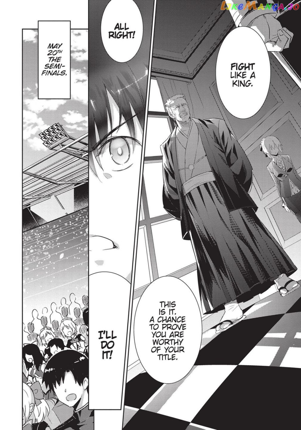 Magika No Kenshi To Shoukan Maou chapter 54 - page 6