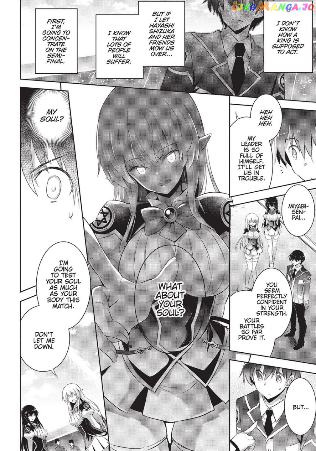 Magika No Kenshi To Shoukan Maou chapter 54 - page 8