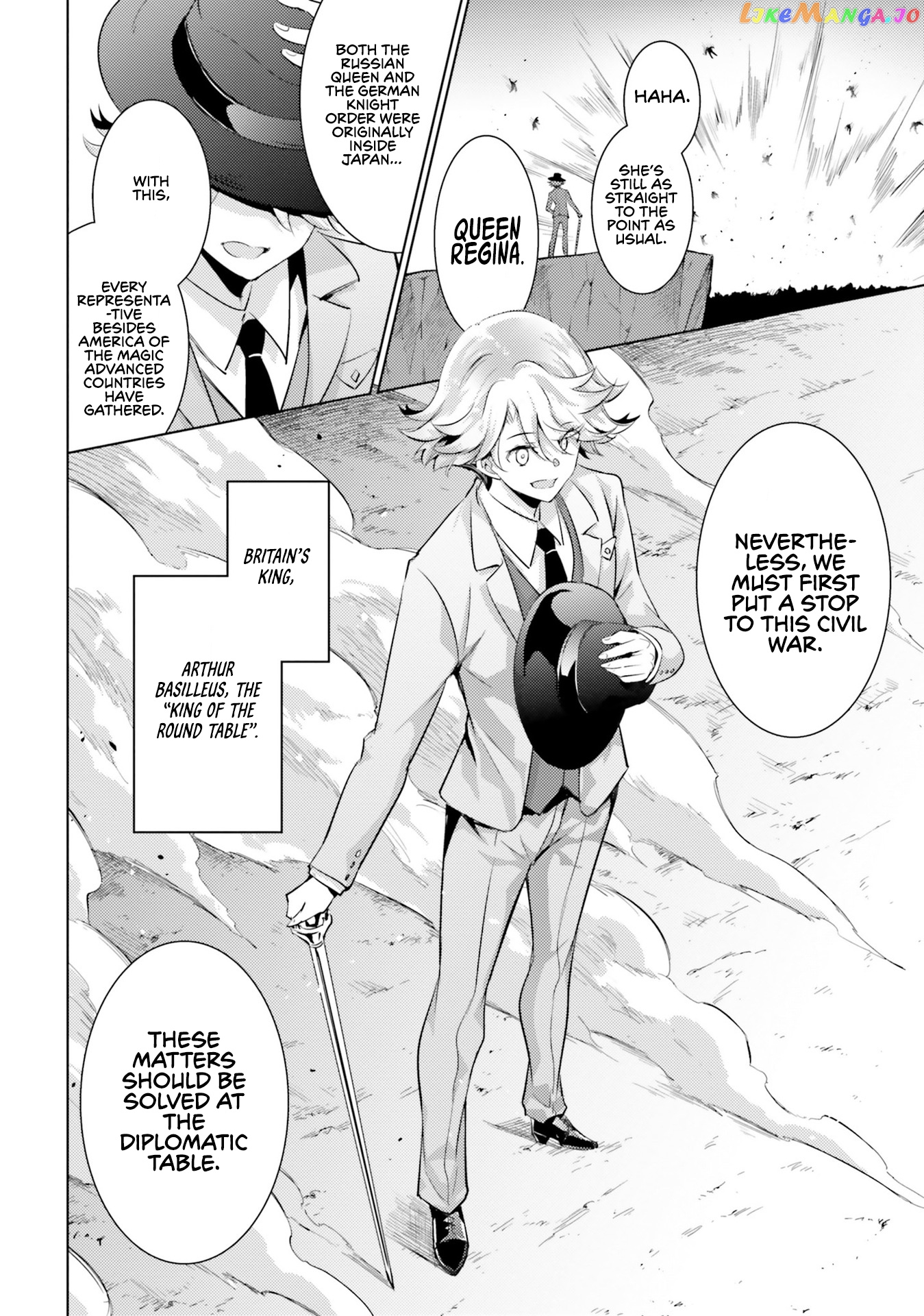 Magika No Kenshi To Shoukan Maou chapter 76 - page 5