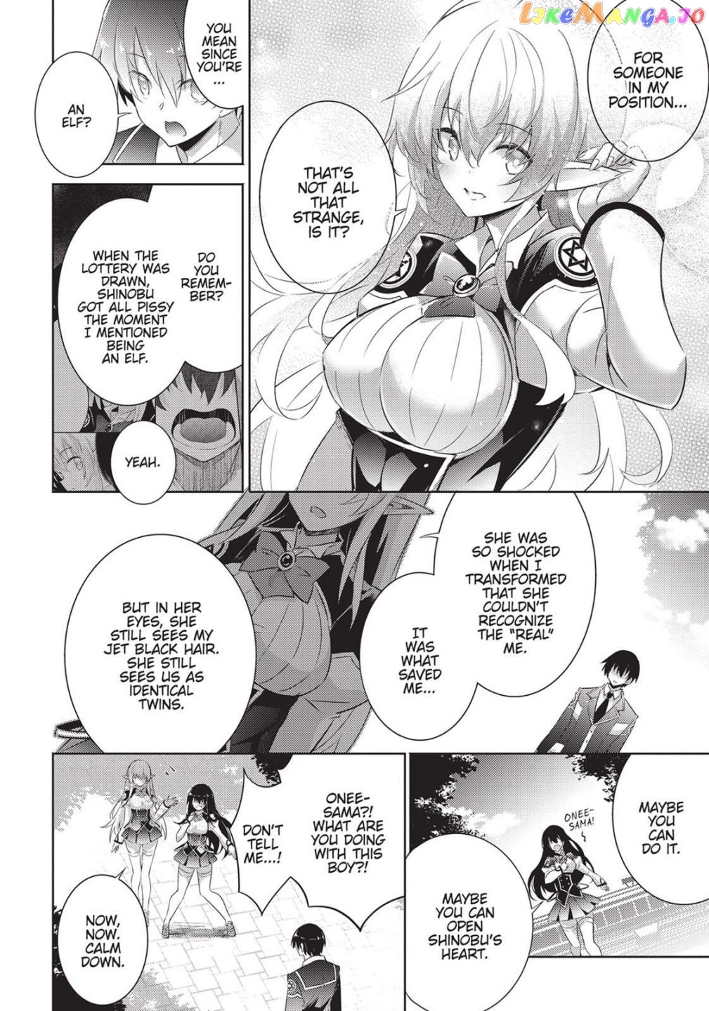 Magika No Kenshi To Shoukan Maou chapter 55 - page 22