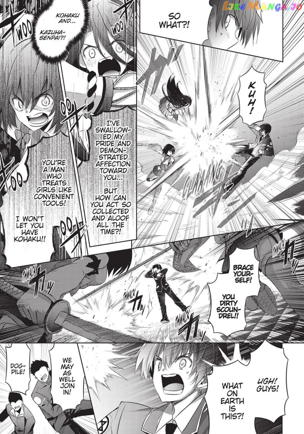 Magika No Kenshi To Shoukan Maou chapter 55 - page 3