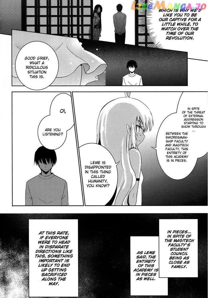 Magika No Kenshi To Shoukan Maou chapter 26 - page 32