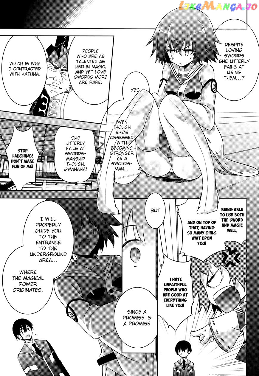 Magika No Kenshi To Shoukan Maou chapter 30 - page 34