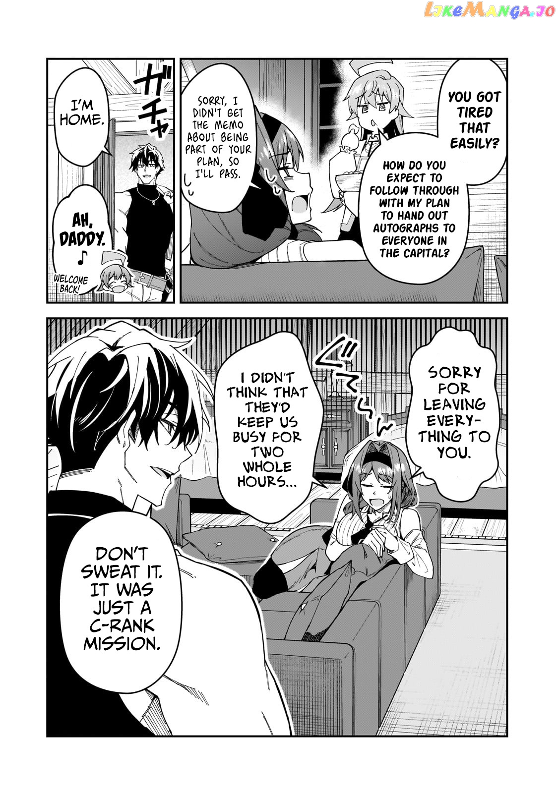 S Rank Boukensha De Aru Ore No Musume-Tachi Wa Juudo No Father Con Deshita chapter 34 - page 13