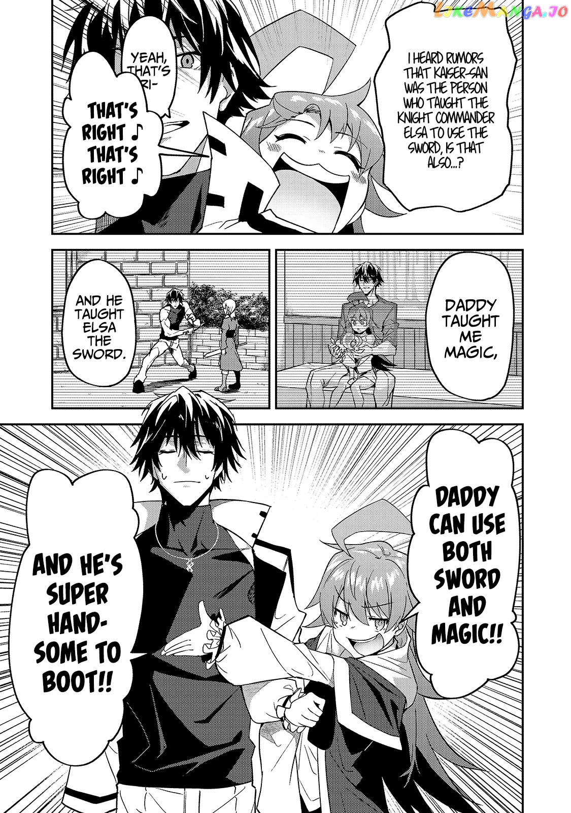 S Rank Boukensha De Aru Ore No Musume-Tachi Wa Juudo No Father Con Deshita chapter 14 - page 9
