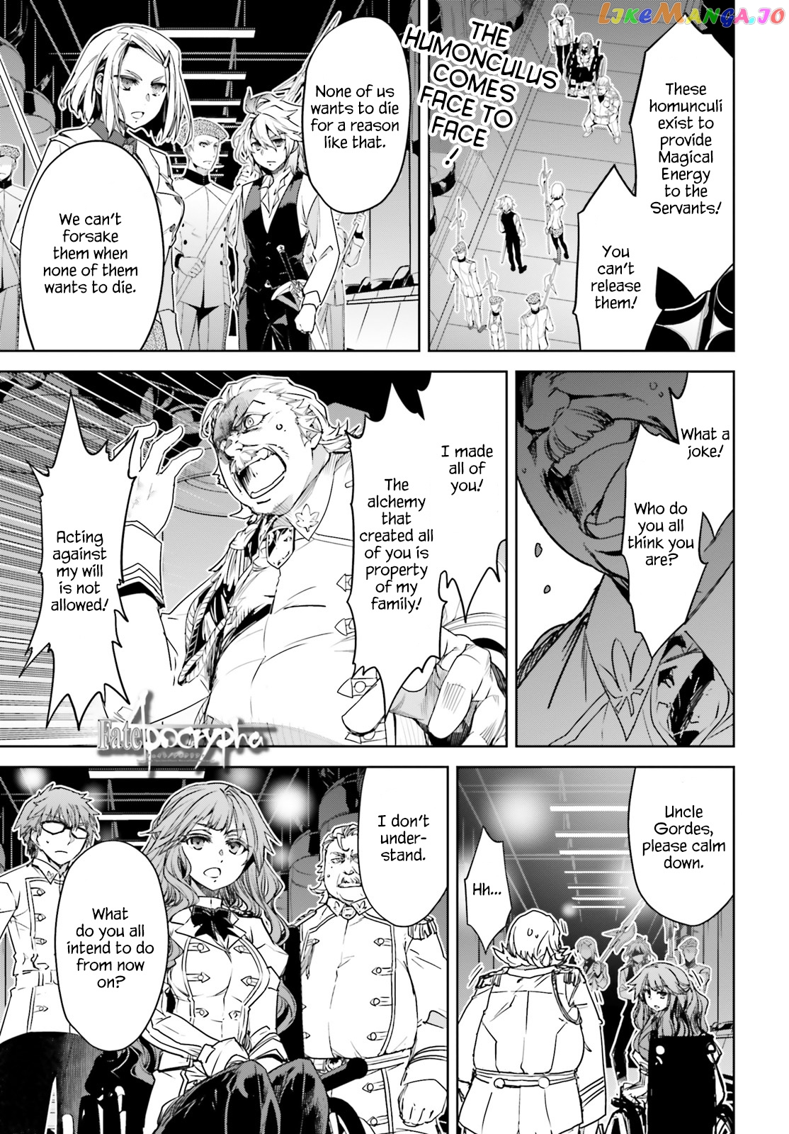 Fate/Apocrypha - Manga chapter 34 - page 1