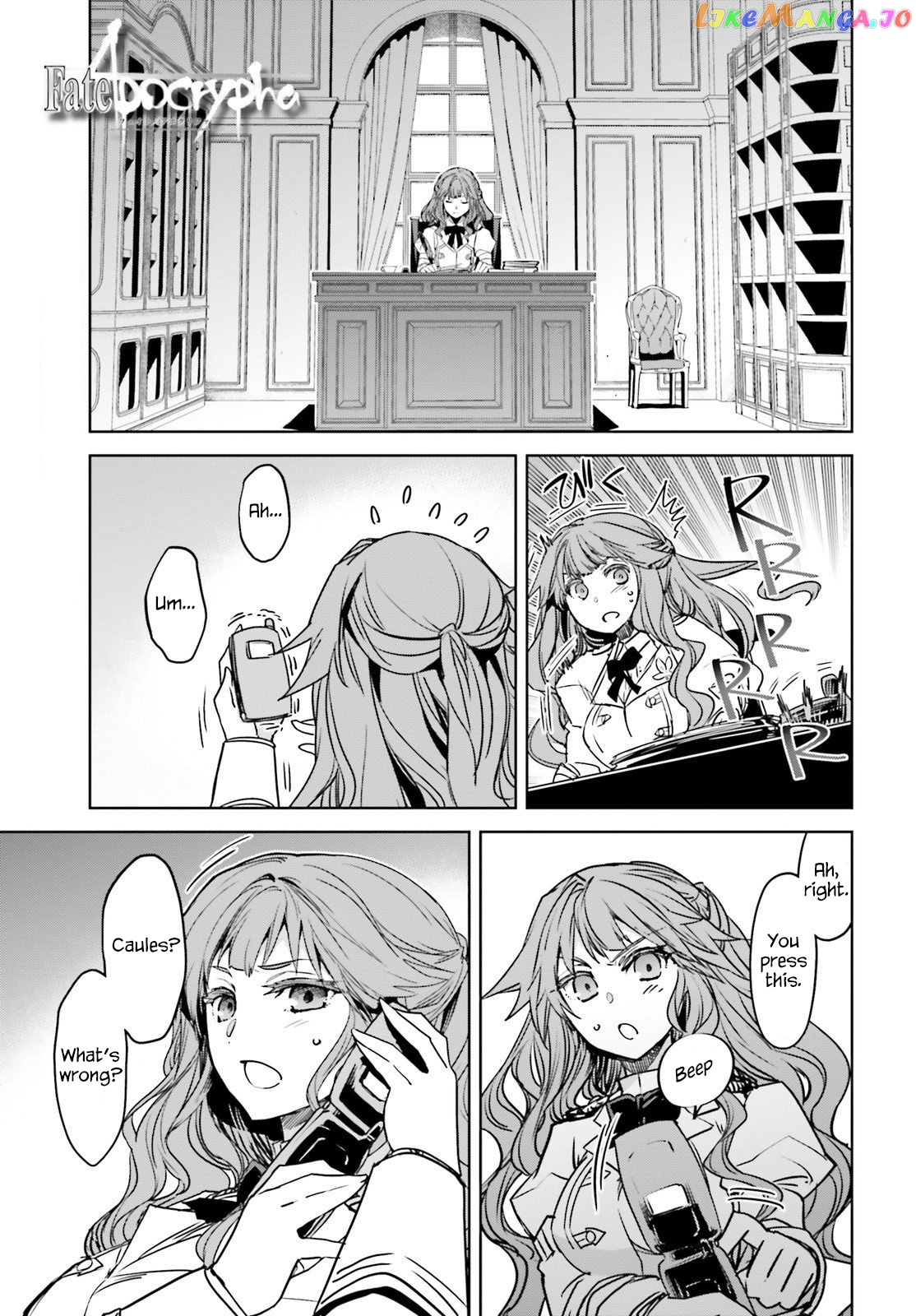 Fate/Apocrypha - Manga chapter 45 - page 1